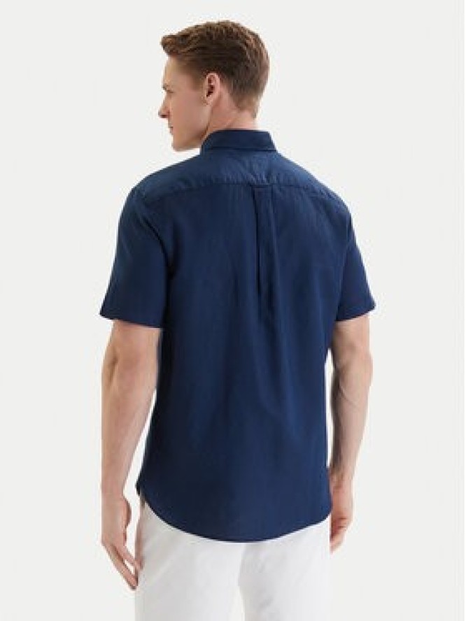 Tommy Hilfiger Koszula MW0MW42450 Granatowy Regular Fit