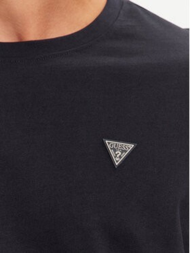 Guess T-Shirt M4YI0A KCCM1 Granatowy Regular Fit