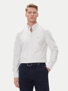 Tommy Hilfiger Koszula Heritage Oxford MW0MW36238 Beżowy Regular Fit