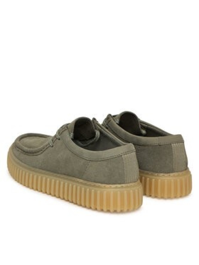 Clarks Półbuty Torhill Lo 26184642 Zielony
