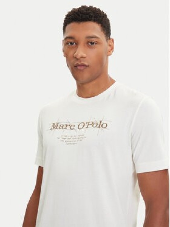 Marc O'Polo T-Shirt 528 2305 51196 Écru Regular Fit