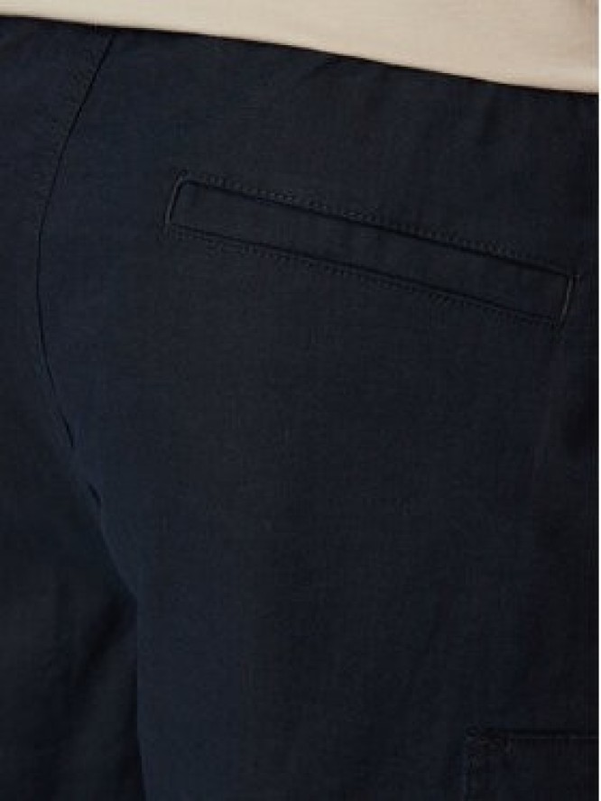 BOSS Szorty materiałowe Sisla 50559366 Granatowy Relaxed Fit