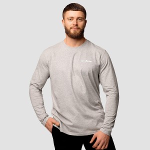 Koszulka męska fitness z długim rękawem Basic