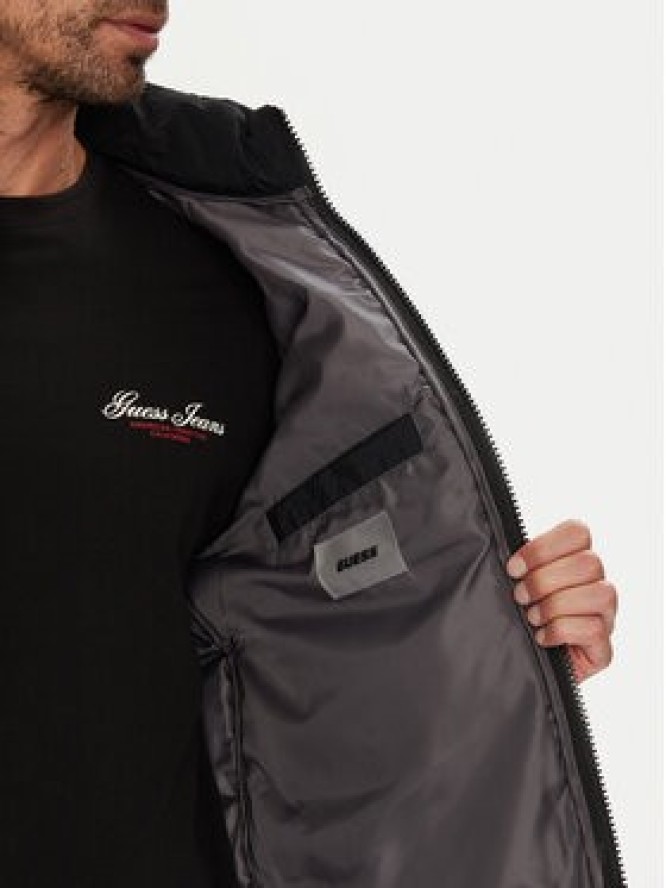 Guess Kurtka przejściowa Z5YL09 WGTN0 Czarny Regular Fit