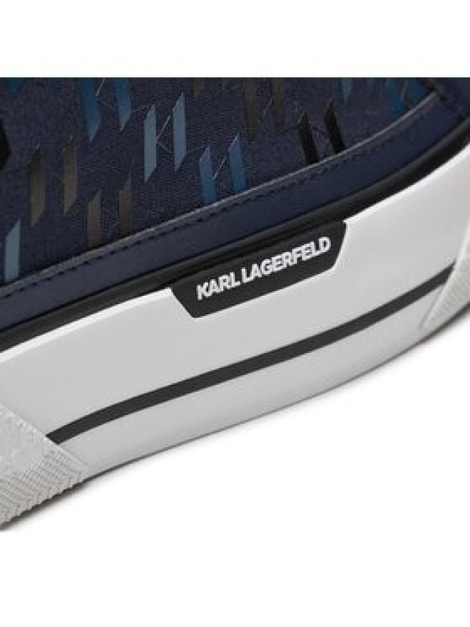 KARL LAGERFELD Trampki KL50454 Granatowy