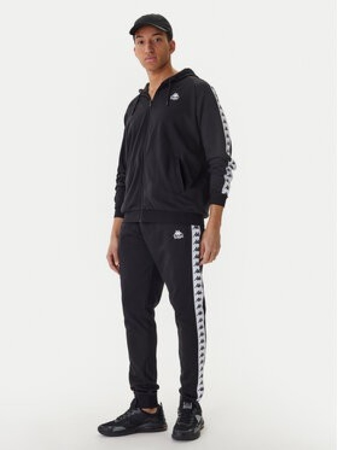 Kappa Bluza Banda Zamin 3 331U3ZW Czarny Regular Fit