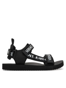 Versace Jeans Couture Sandały 80YA3S7B ZS630 Czarny