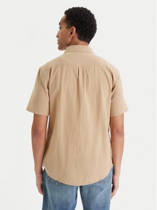 Quiksilver Koszula Time Box EQYWT04622 Beżowy Regular Fit