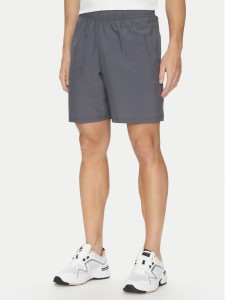 Under Armour Szorty sportowe Ua Woven Wdmk Shorts 1383356 Szary Loose Fit