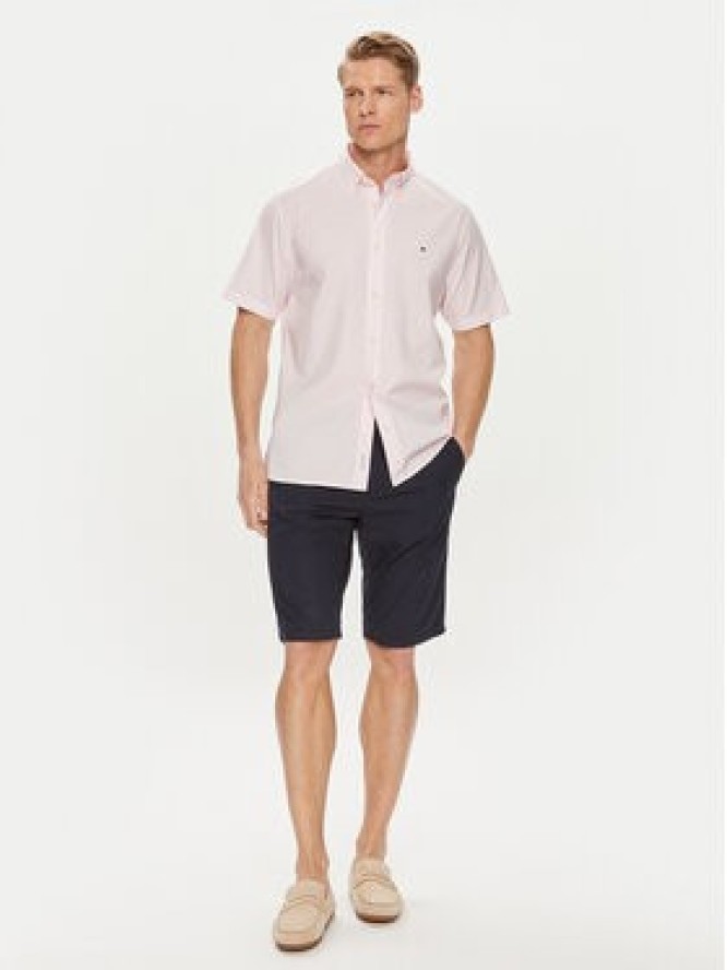 Tommy Hilfiger Koszula MW0MW33809 Różowy Regular Fit