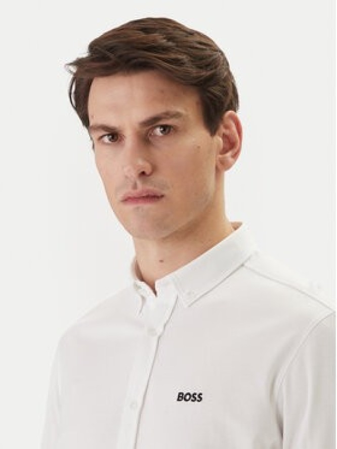 BOSS Koszula ST Motion 50555946 Biały Regular Fit