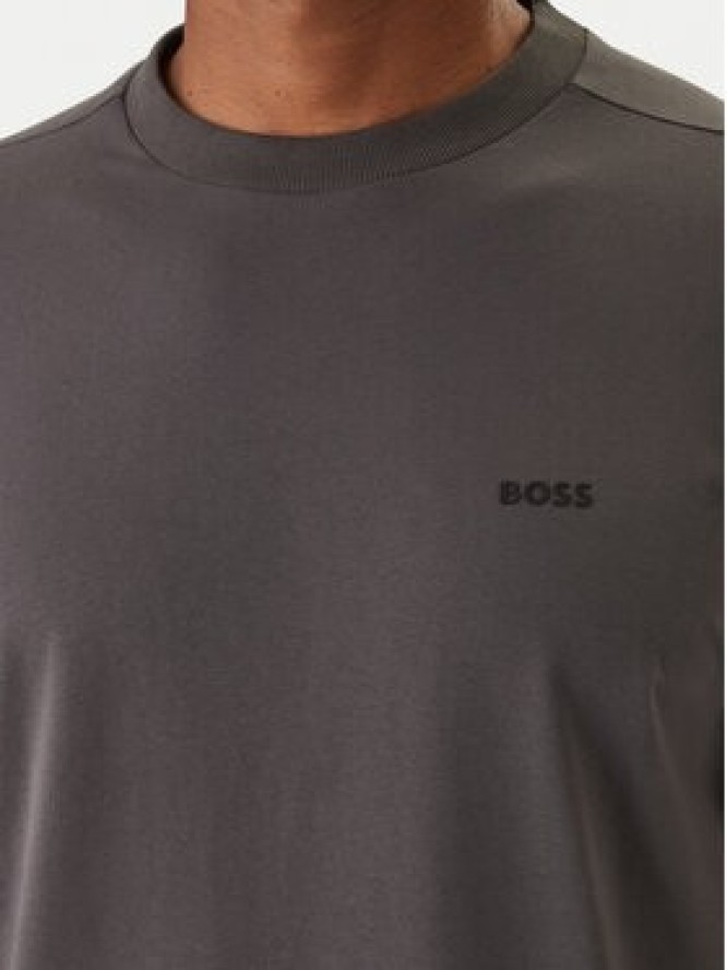 BOSS Longsleeve 50506365 Szary Regular Fit