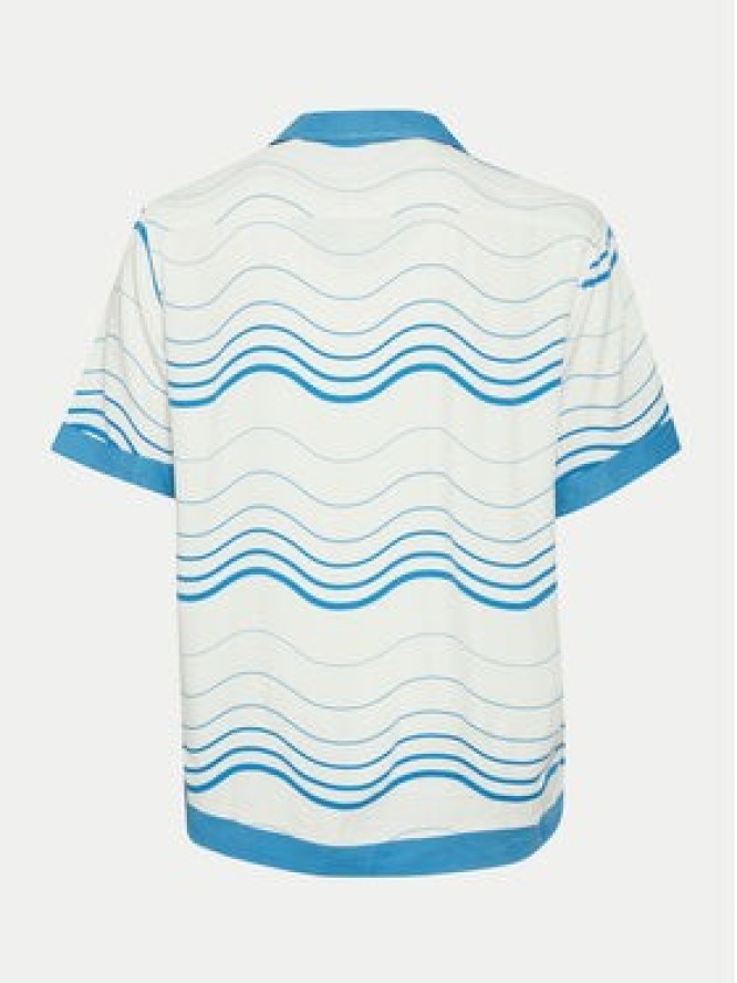 Solid Koszula Ibbs 21108204 Niebieski Relaxed Fit