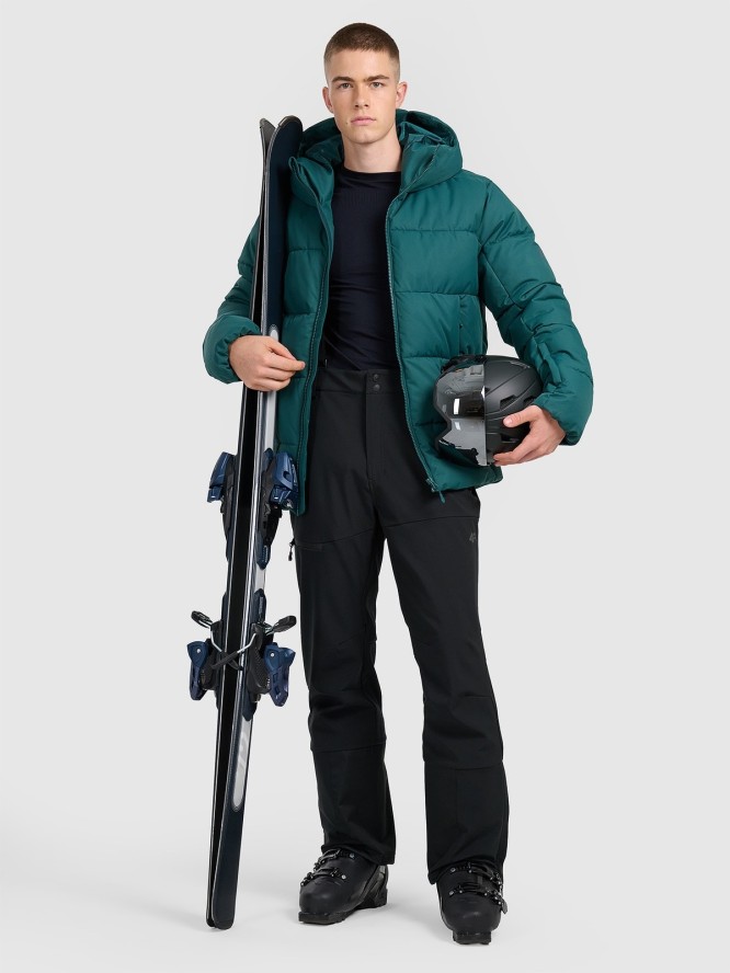 4F Kurtka narciarska membrana 5000 męska - zielona L