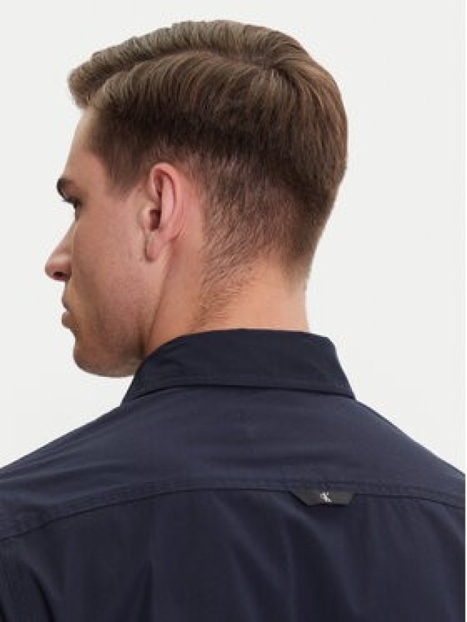 Calvin Klein Jeans Koszula J30J324614 Granatowy Slim Fit