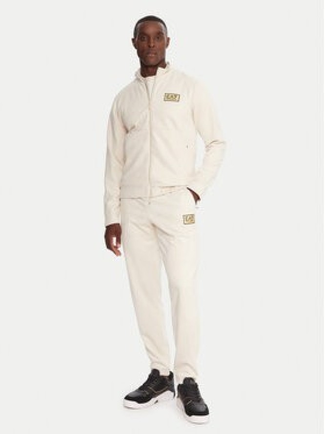 EA7 Emporio Armani Bluza 7M000674 AF16718 U1086 Beżowy Regular Fit