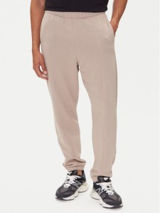 On Spodnie dresowe Club Pants 1ME1004 Beżowy Relaxed Fit