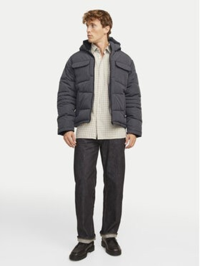 Jack & Jones Kurtka zimowa Build 12256858 Szary Regular Fit