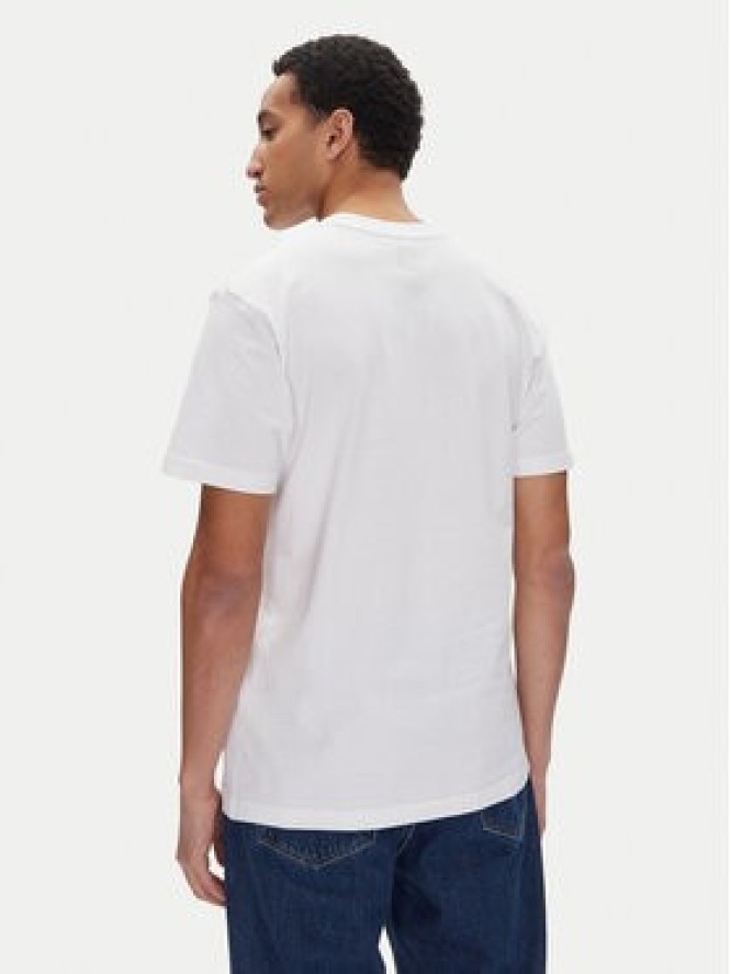 DC Shoes T-Shirt ADYZT05377 Biały Regular Fit