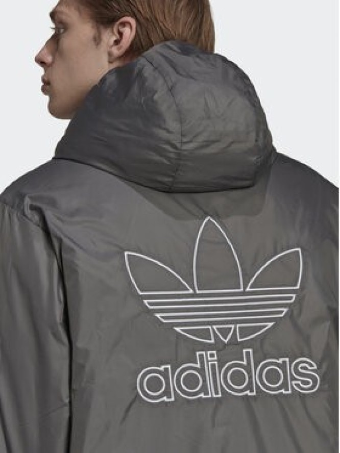 adidas Kurtka przejściowa HM2462 Granatowy Relaxed Fit