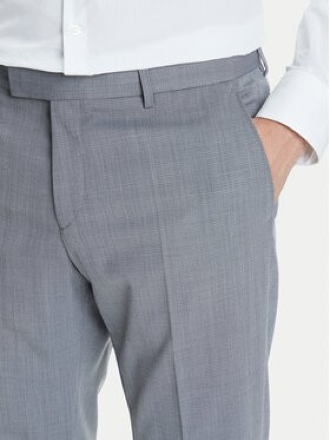 BOSS Garnitur H-Huge 50546087 Szary Slim Fit