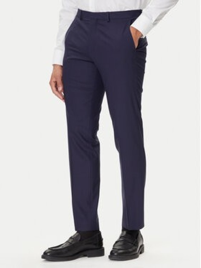 HUGO Garnitur Henry/Getlin232X 50547345 Granatowy Slim Fit