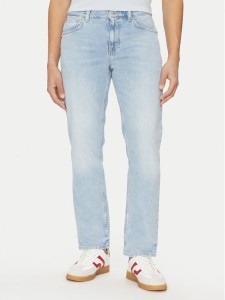 Tommy Hilfiger Jeansy Denton MW0MW38813 Niebieski Straight Fit