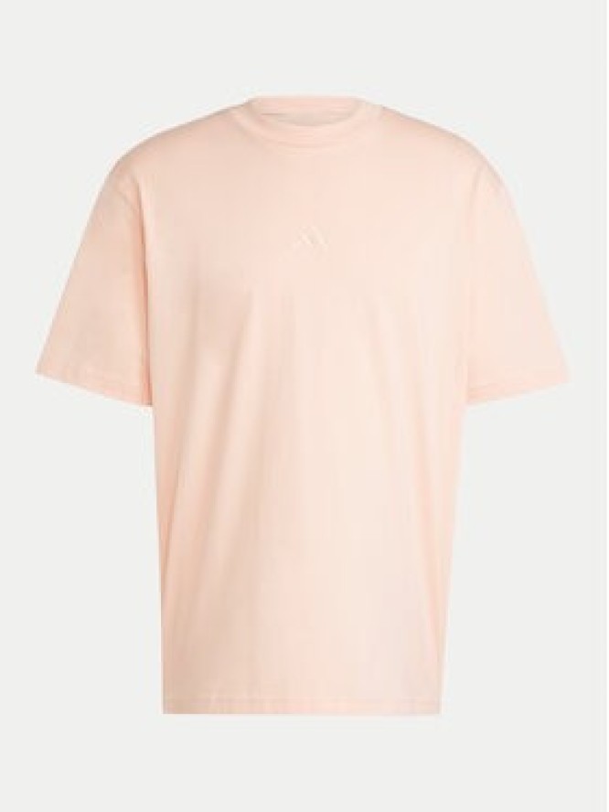 adidas T-Shirt Zwide Graphic JD5828 Koralowy Loose Fit