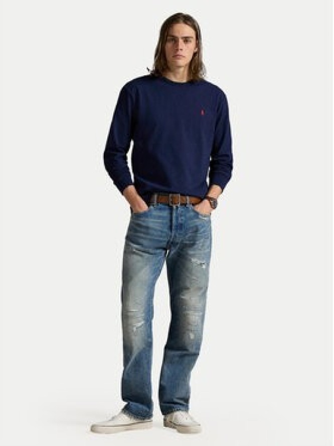 Polo Ralph Lauren Longsleeve 710970697003 Granatowy Classic Fit