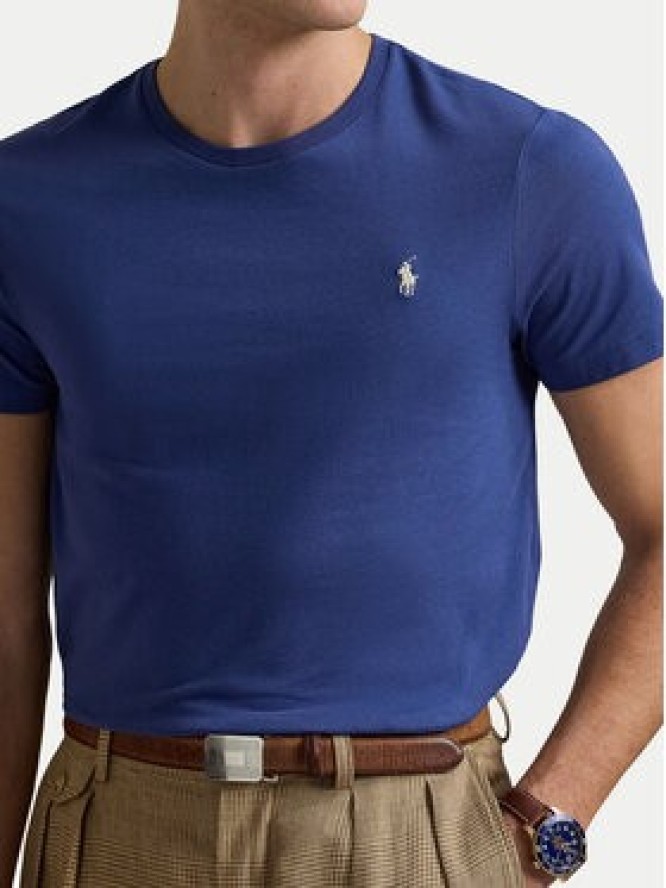 Polo Ralph Lauren T-Shirt 710671438427 Niebieski Custom Slim Fit