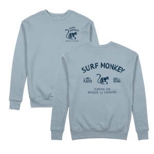 Bluza Save the Ocean – okrągły dekolt / dla dorosłych (aqua)