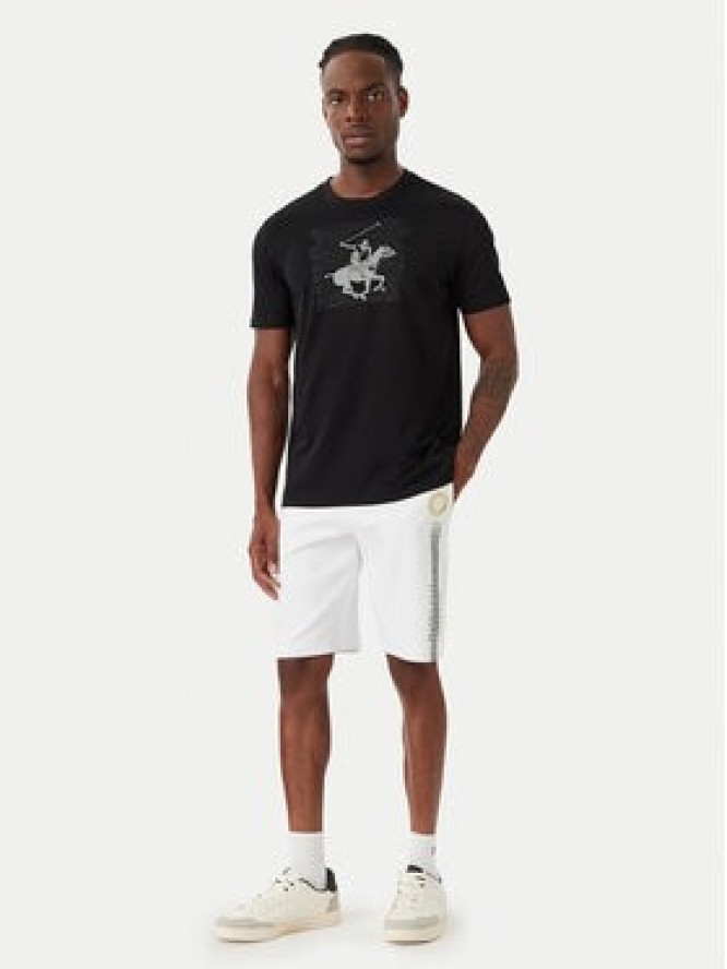 Beverly Hills Polo Club T-Shirt M1623-HR Czarny Regular Fit