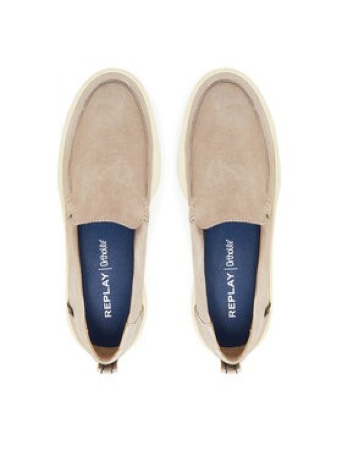 REPLAY Sneakersy GMZ6T .000.C0002L Beżowy