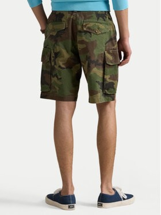 Polo Ralph Lauren Szorty materiałowe 710966288001 Zielony Relaxed Fit