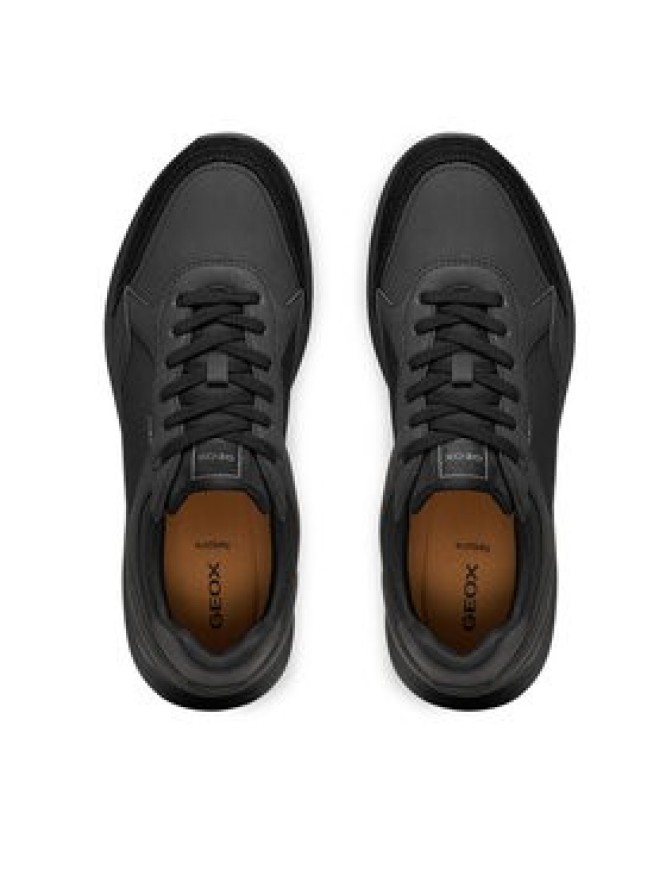 Geox Sneakersy U Branthon U65LCB 0EK11 C9999 Czarny