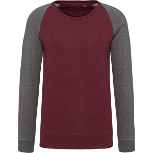 Bluza z okrągłym dekoltem Kariban bicolore Manches Raglan