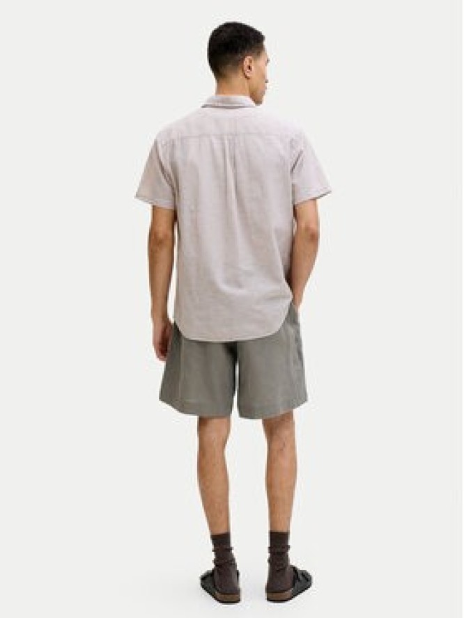 Jack & Jones Szorty materiałowe Lawrence 12253134 Zielony ciemny Wide Leg