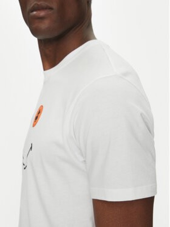 Save The Duck T-Shirt DT1197M BESY20 Biały Regular Fit
