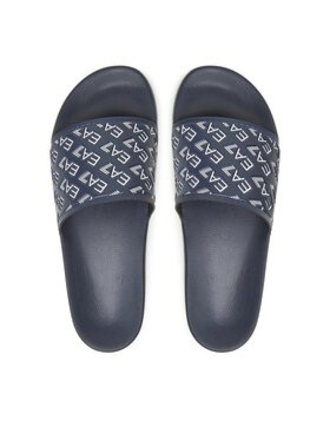EA7 Emporio Armani Klapki 7X000109 AF15125 MB198 Granatowy