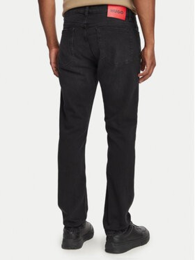 HUGO Jeansy 50561271 Czarny Slim Fit