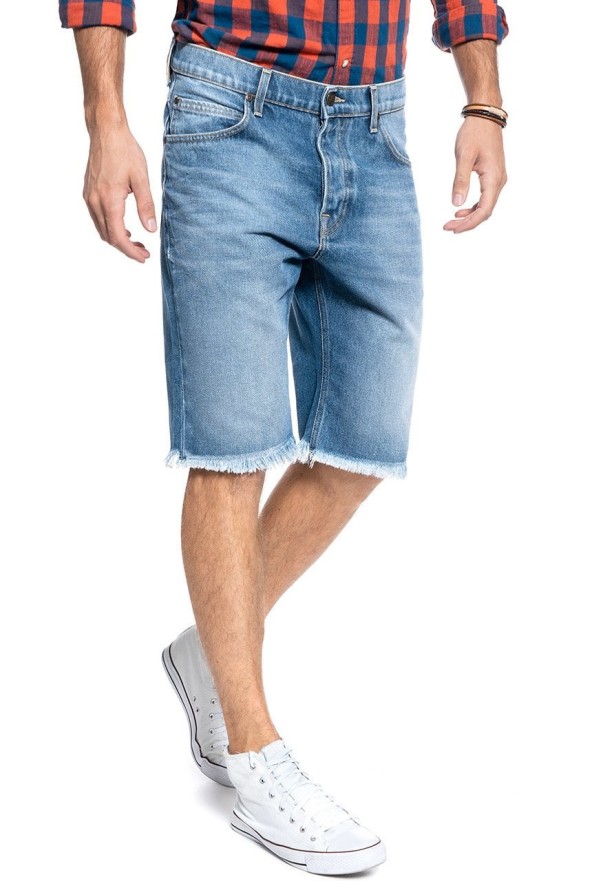 SPODENKI LEE 5 POCKET SHORT WASHED LUTHER L73EGAPE 112120423