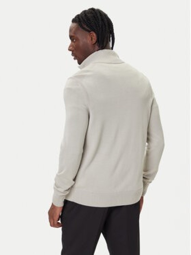 BOSS Sweter Avac_FZ 50501750 Beżowy Regular Fit