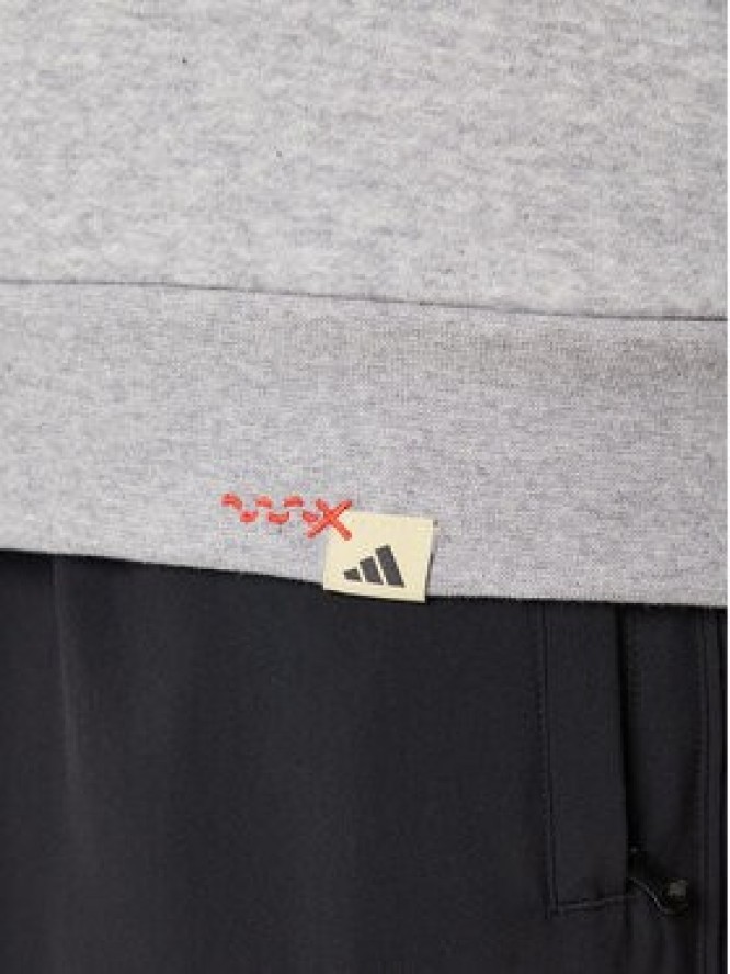 adidas Bluza Doodle Hunt Hike Graphic JM6503 Szary Regular Fit