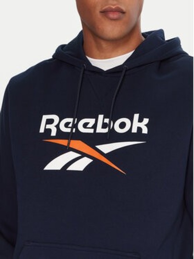 Reebok Bluza RK25151CCM Granatowy Regular Fit