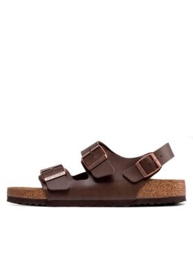 Birkenstock Sandały Milano 034701 Brązowy