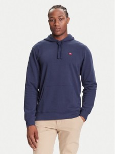 Wrangler Bluza Sign Off 112350542 Granatowy Regular Fit