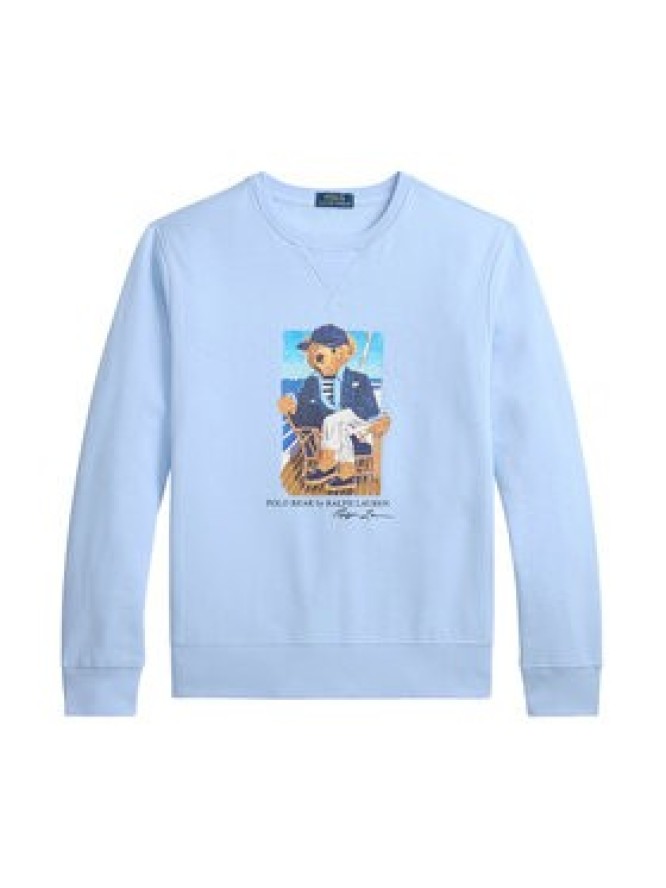 Polo Ralph Lauren Bluza 710B18538001 Niebieski jasny Regular Fit