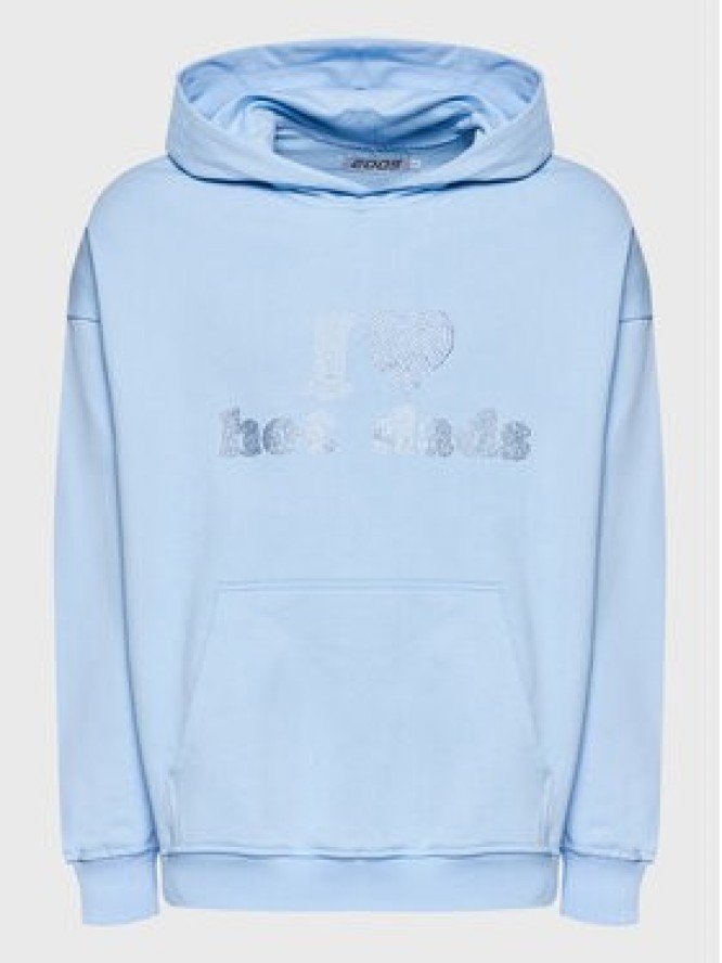 2005 Bluza Unisex Hot Dads Błękitny Relaxed Fit