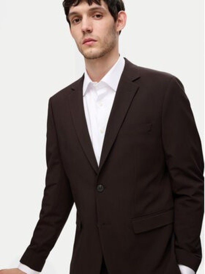 Selected Homme Koszula 16092939 Biały Slim Fit