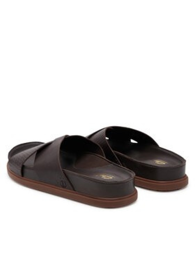 Clarks Klapki Torford Cross 26180888 Brązowy